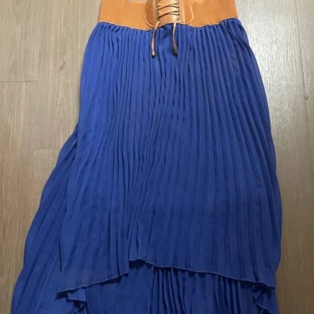 Blue skirt